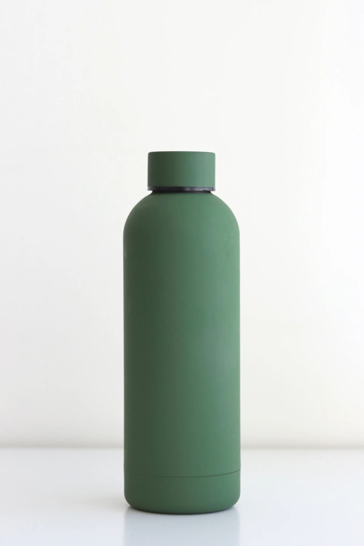Representative photograph of a steel bottle